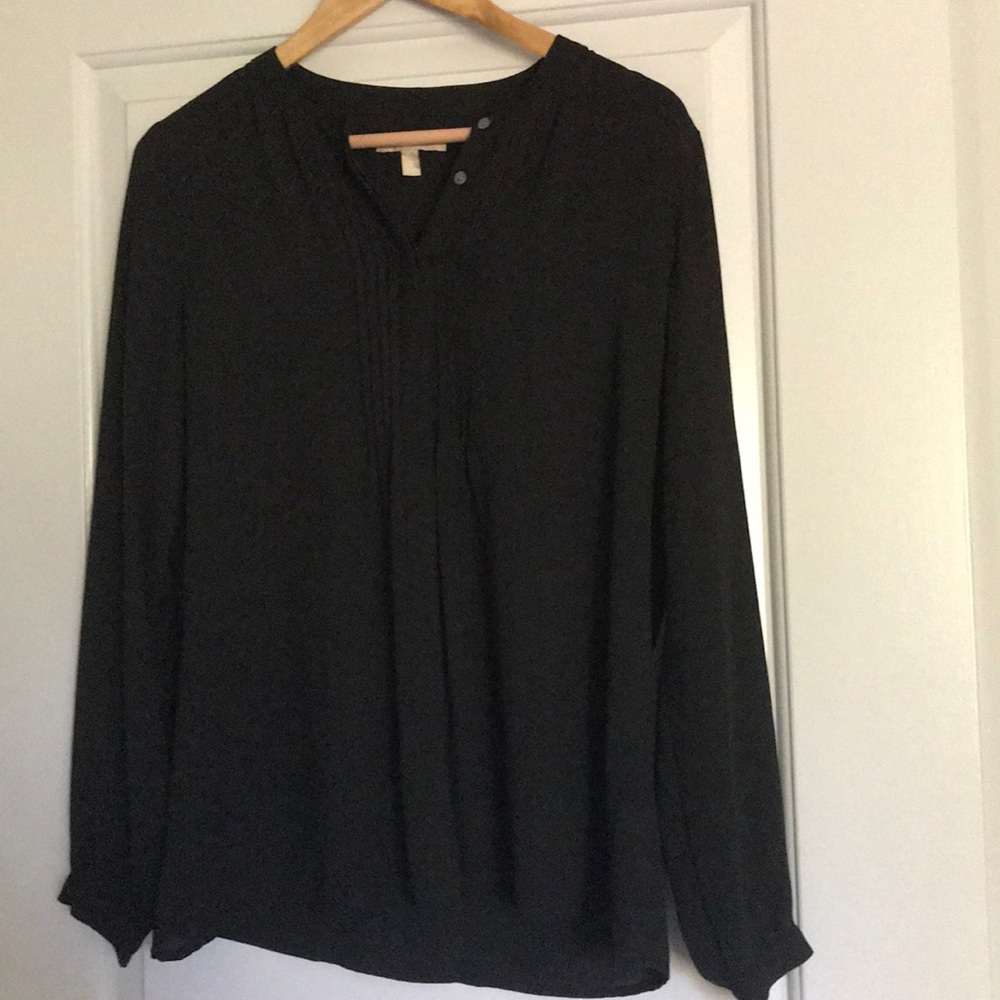 Long sleeve Blouse black